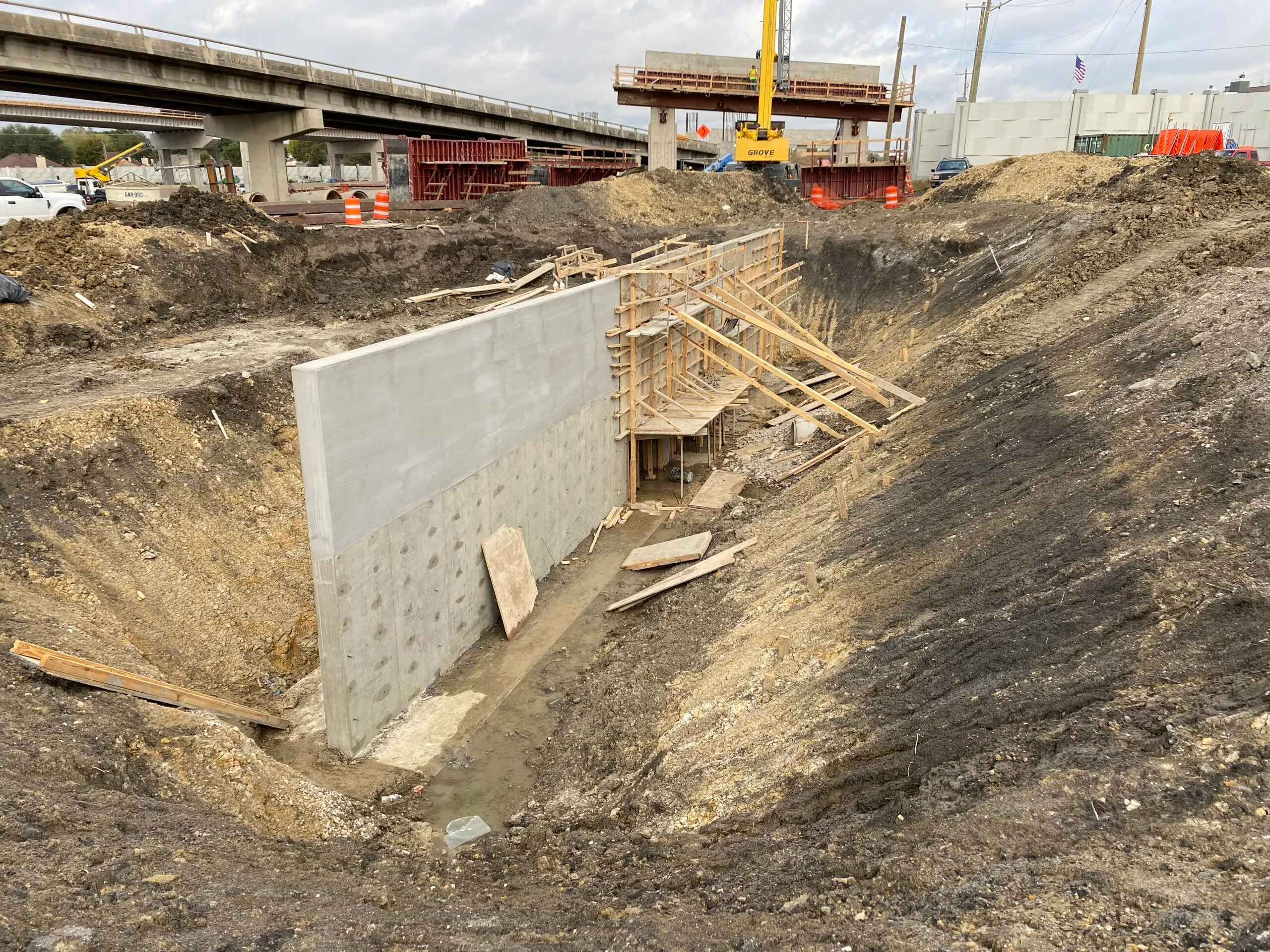635 SMC2 project — finished concrete work