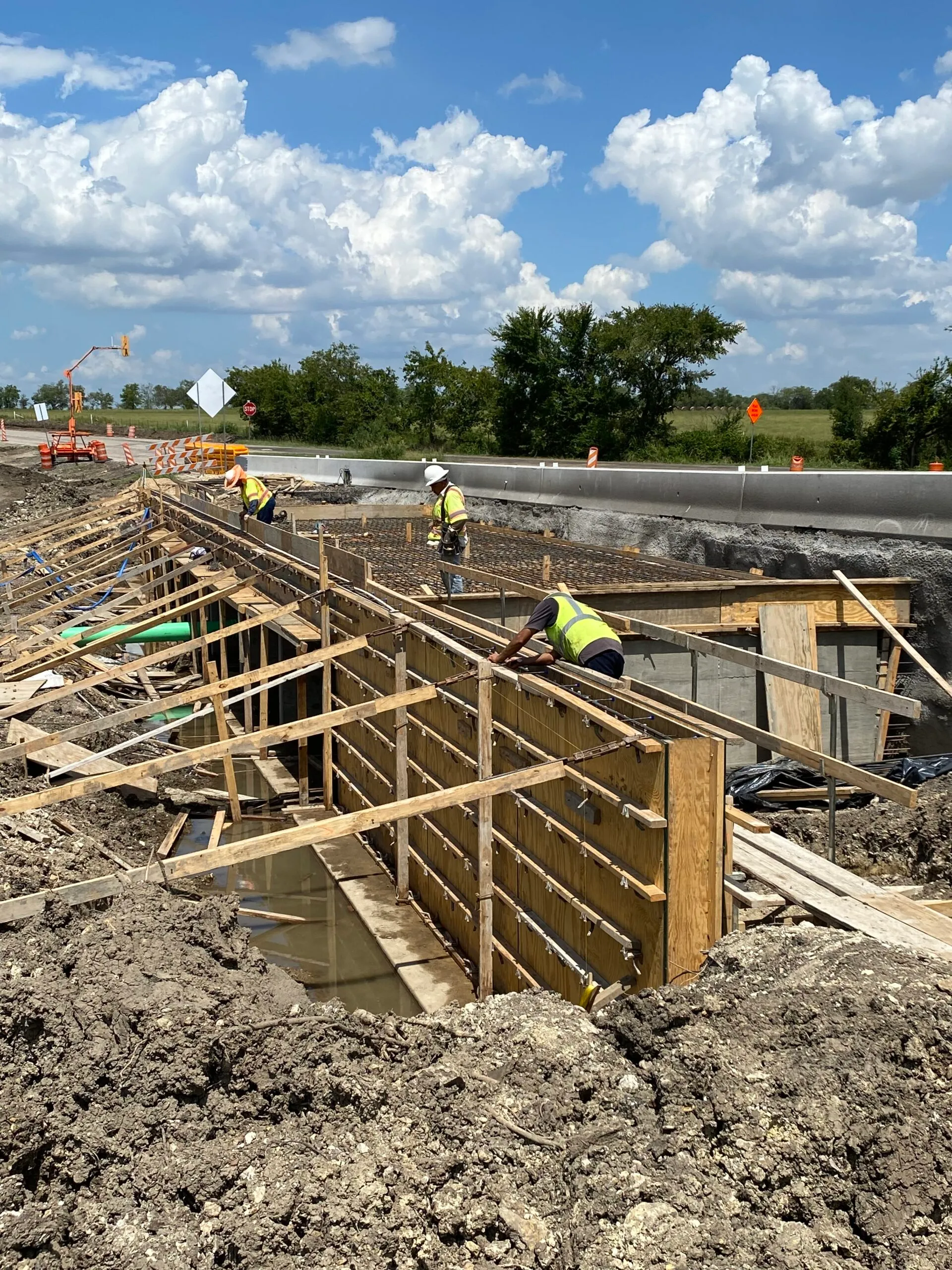 FM 1434 project — construction in progress